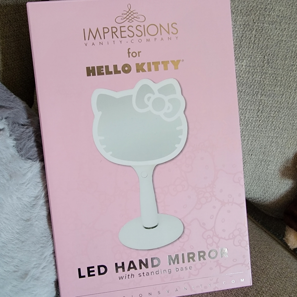 Hello Kitty hand mirror
